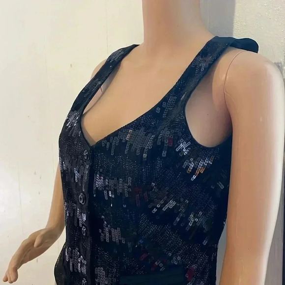 Diane von Furstenberg vest-tags-black jacket - Picture 5 of 13